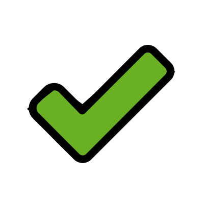 Green tick